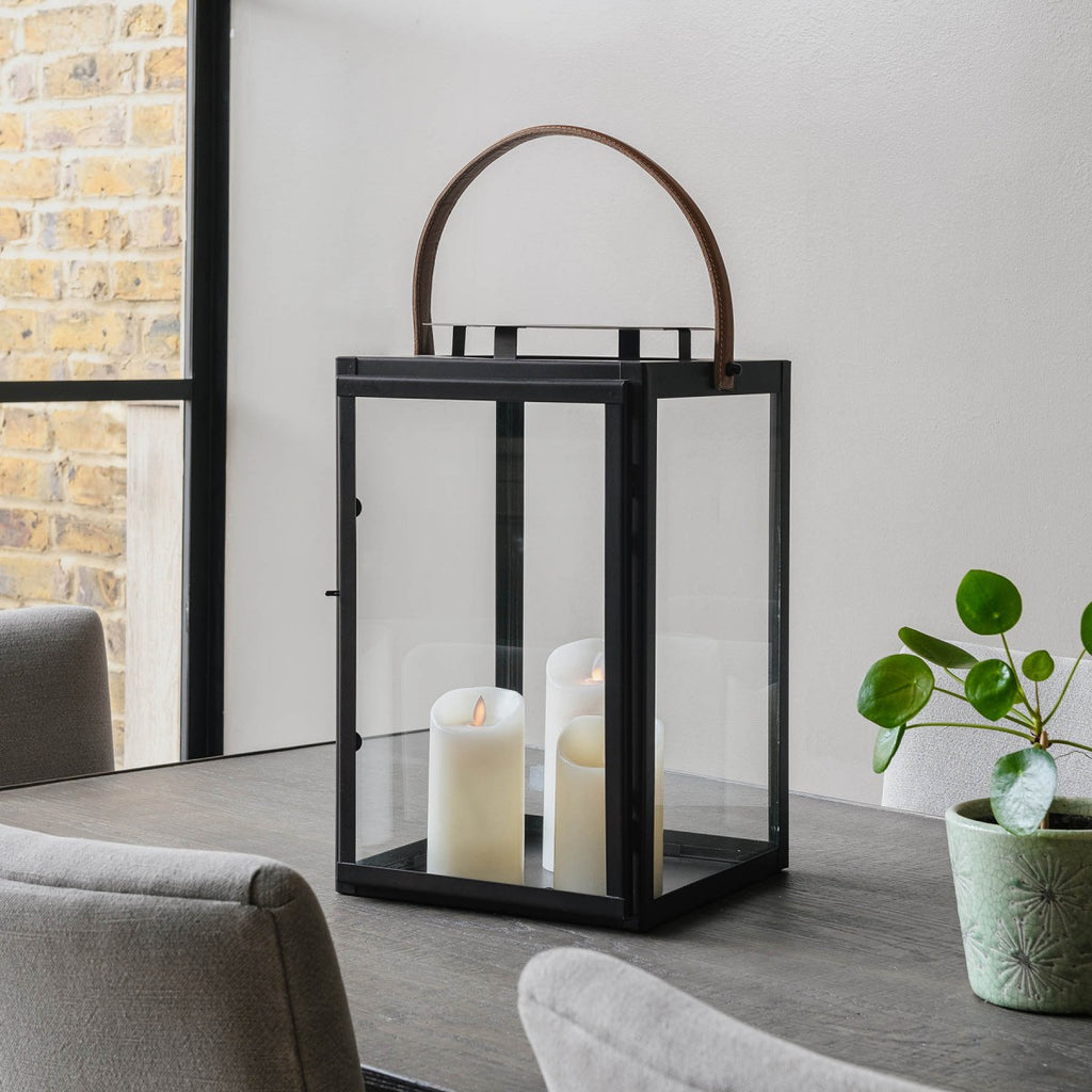 Leather Handle Aluminium Hurricane 45cm