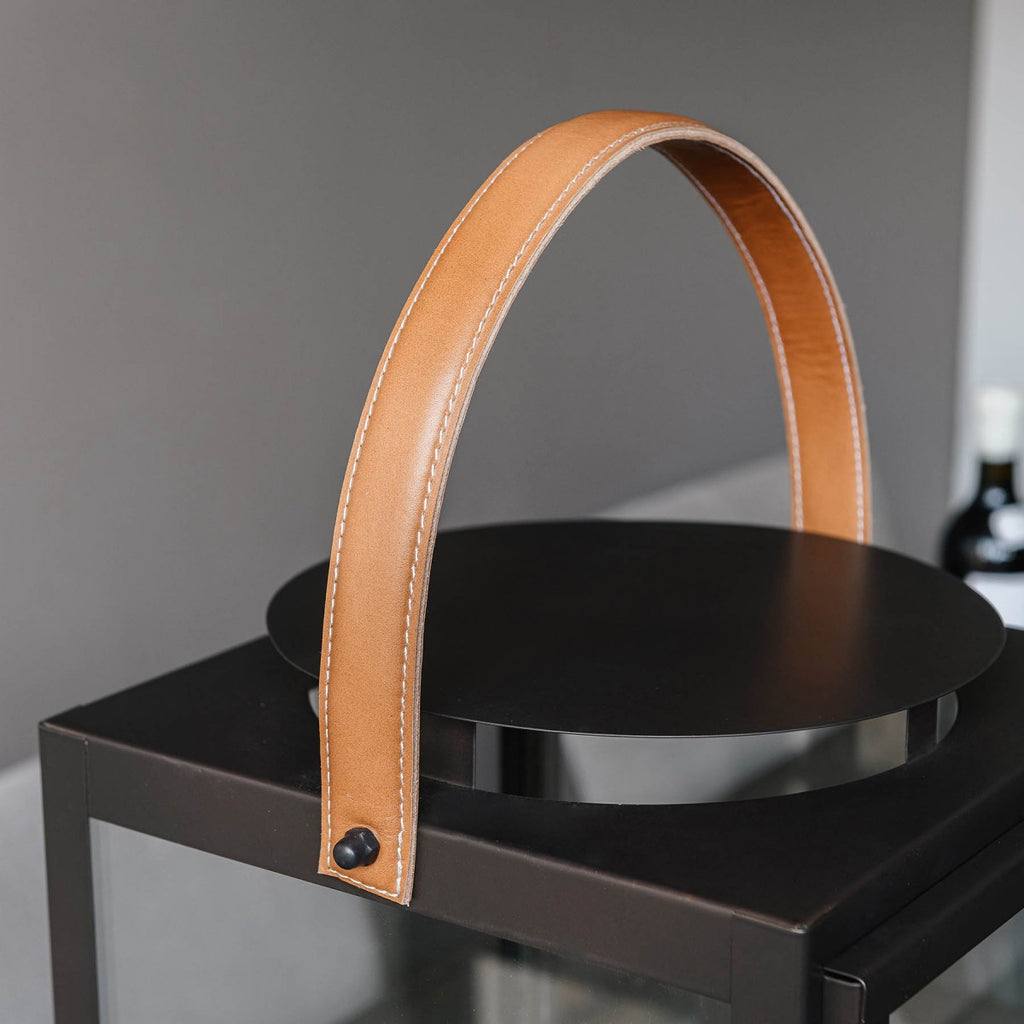 Leather Handle Aluminium Hurricane 45cm