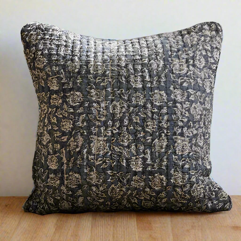 Provence Nordic Blue Quilted Throw 150 x 230cm