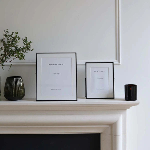 Metal Black Easel Frames - Size Choice