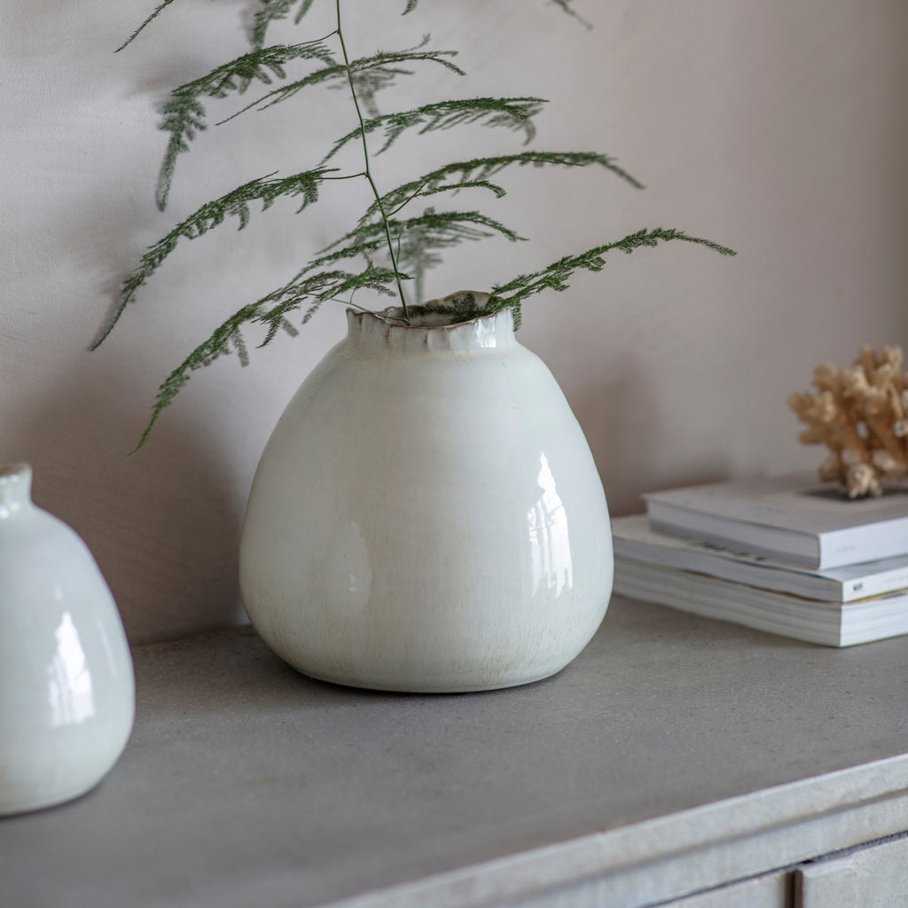 Blythdale Glazed Irregular Vases - Size Choice | Annie Mo's