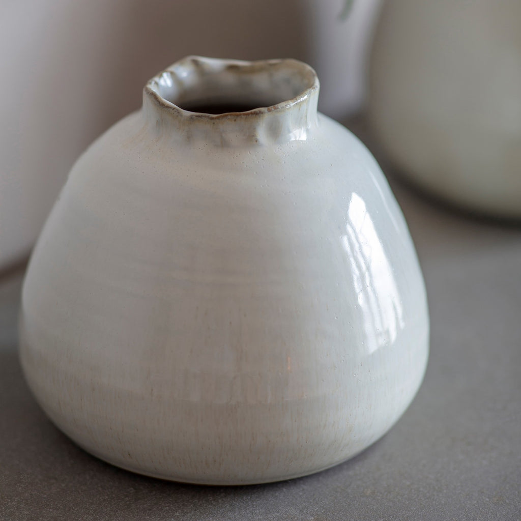 Blythdale Glazed Irregular Vases - Size Choice