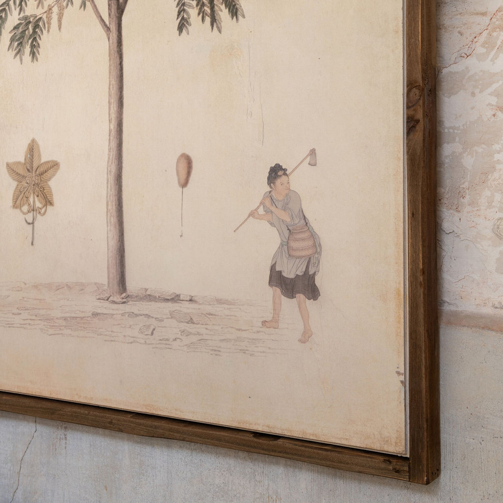 Rivington Set of Two Chinese Tree Framed Prints 100cm