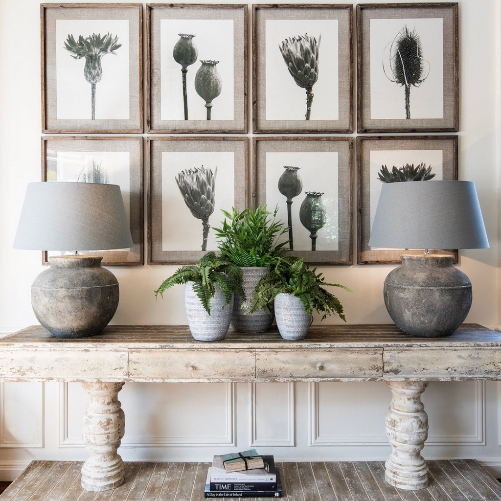 Ormington Set of 4 Poppy Framed Prints 70cm