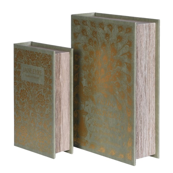Set of Two Pride and Prejudice Book Boxes | Annie Mo's