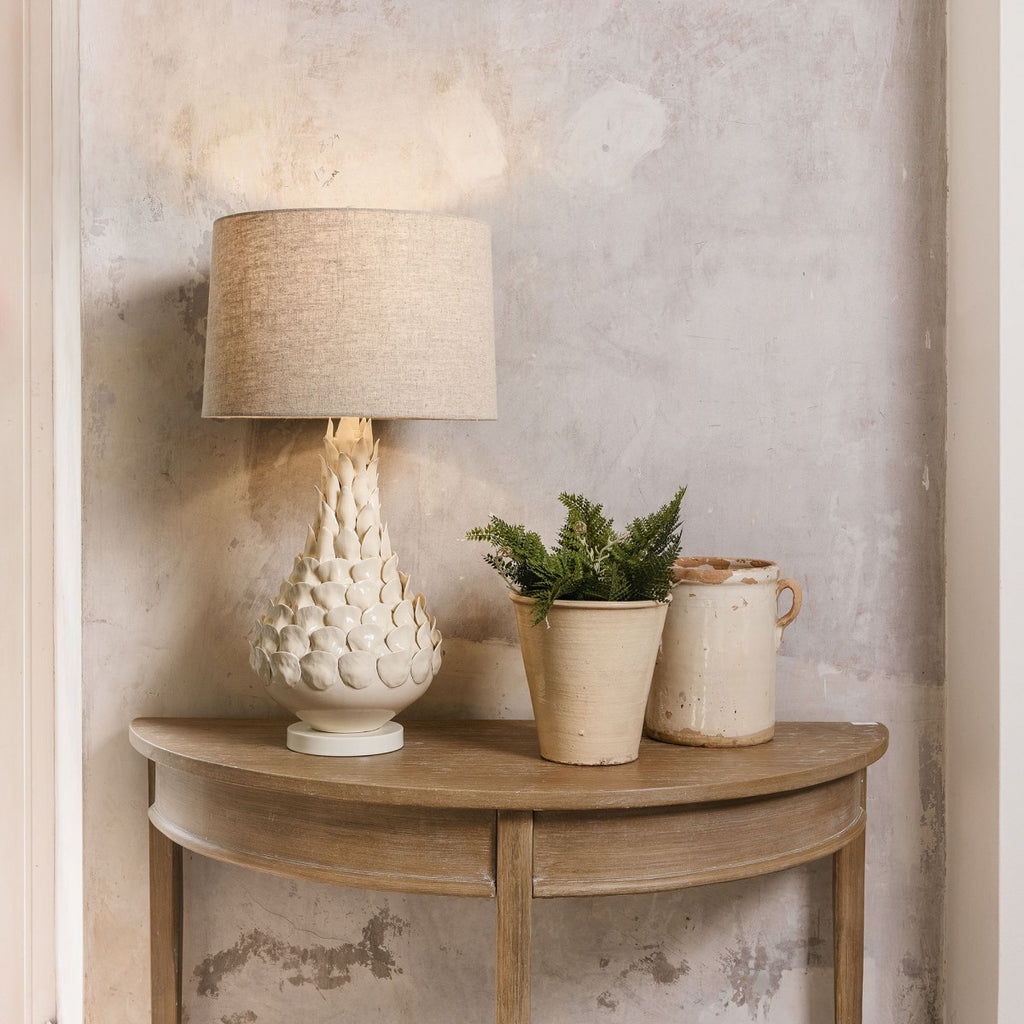 Laughton Tapered Pineapple Table Lamp 73cm