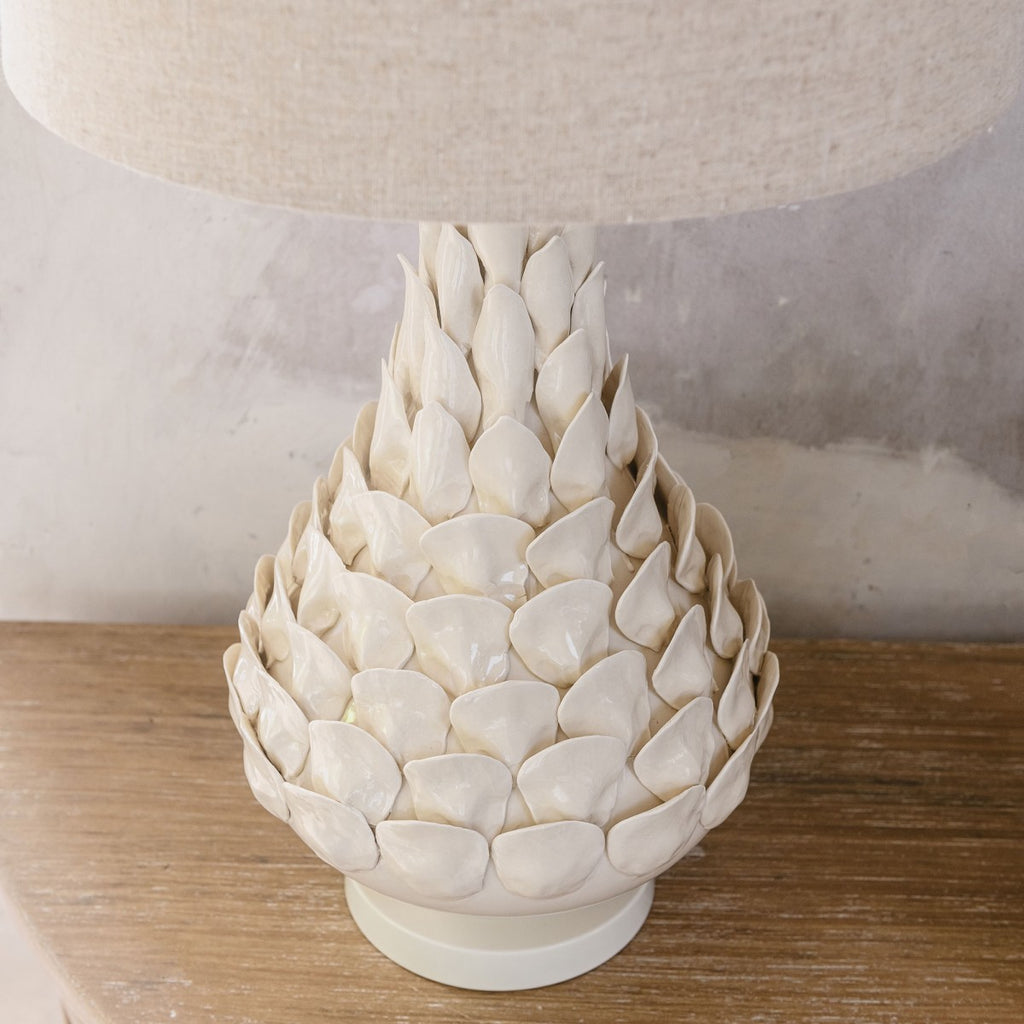 Laughton Tapered Pineapple Table Lamp 73cm