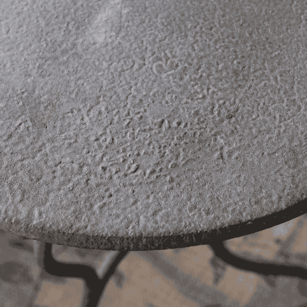 Yamton Round Iron Side Table 55cm-F