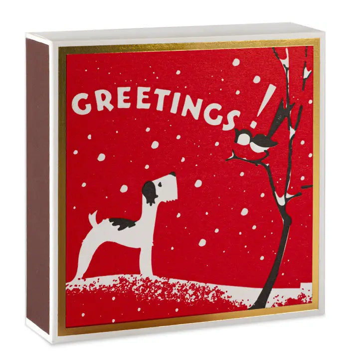 Winter Greetings! | Square - Christmas Safety Matches