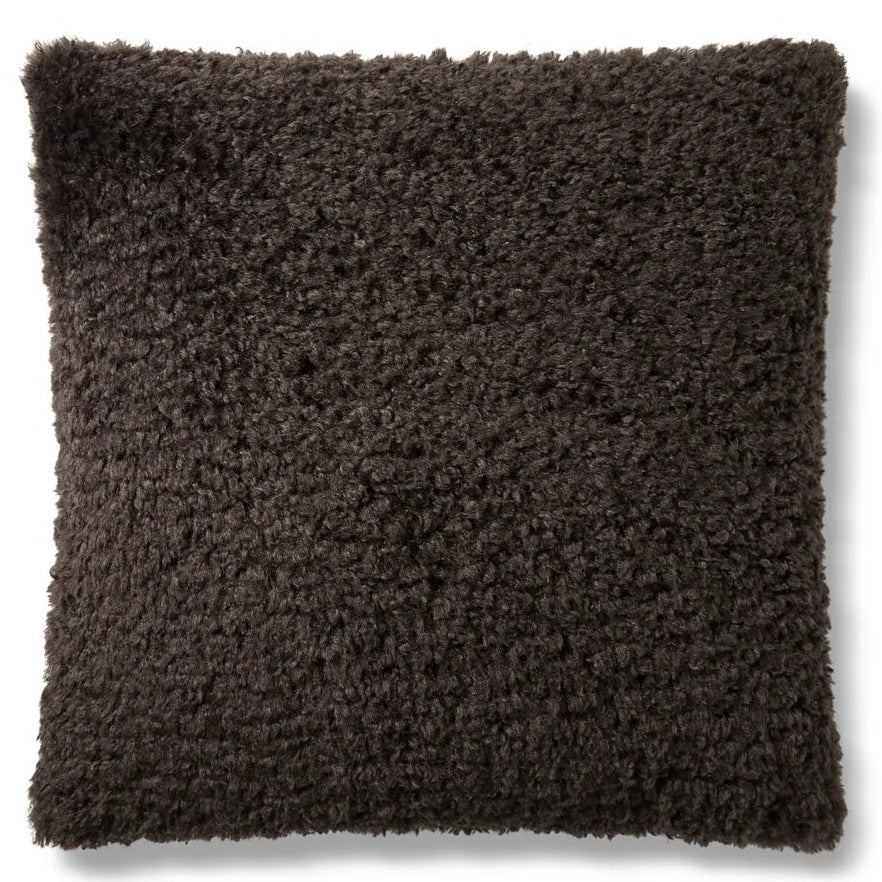 Frank Square Cushion | Curly Cocoa 65cm x 65cm | Annie Mo's