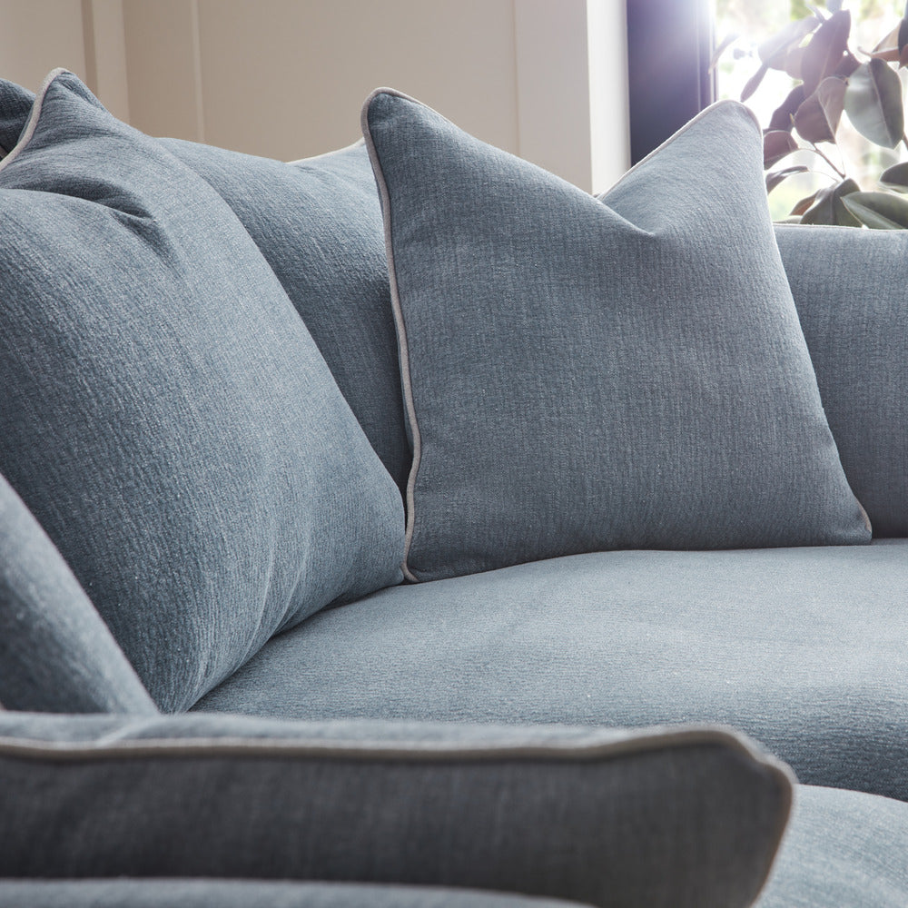 George RHF Large Chaise Sofa 309cm - Encore Foam