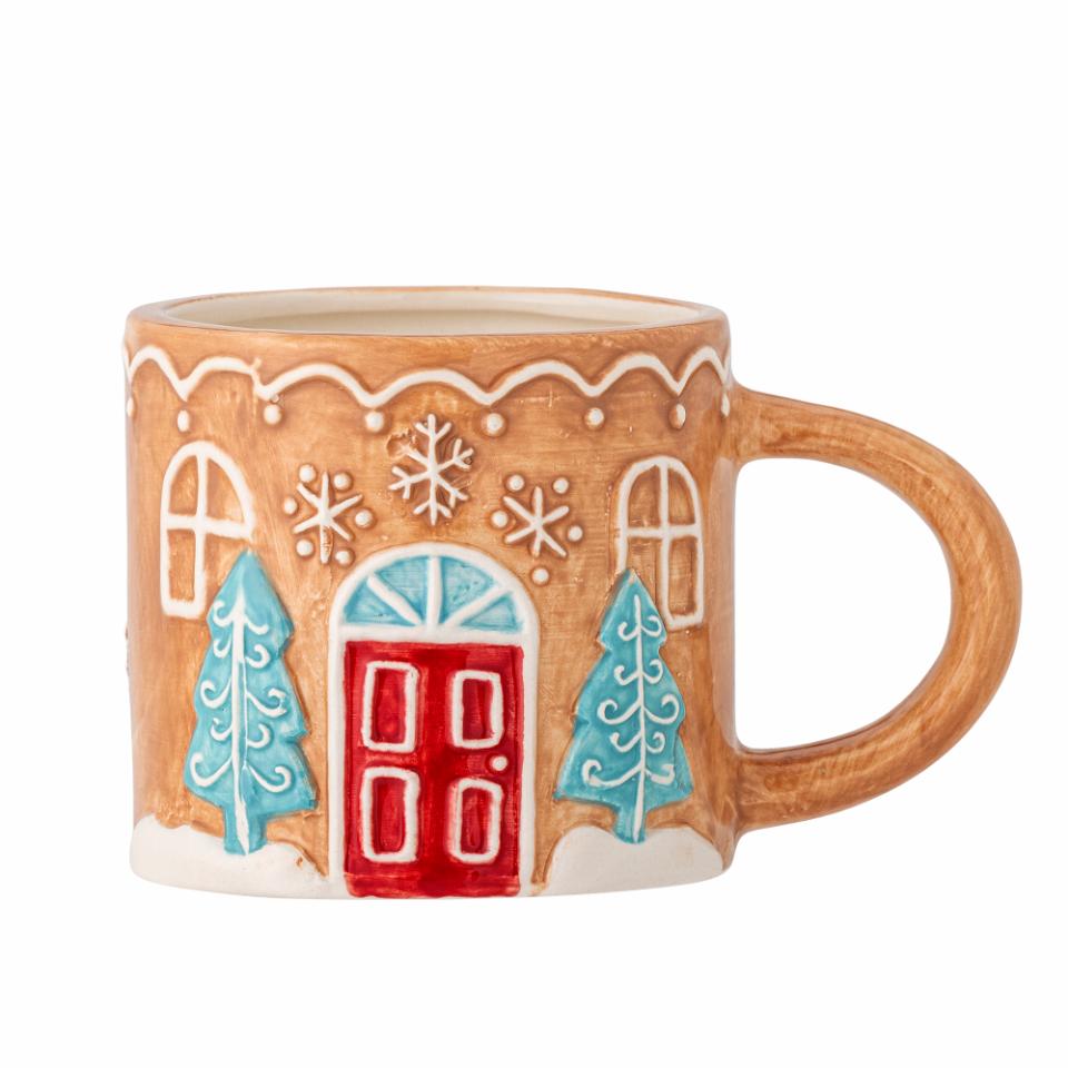 Festive House Stoneware Mug 13cm