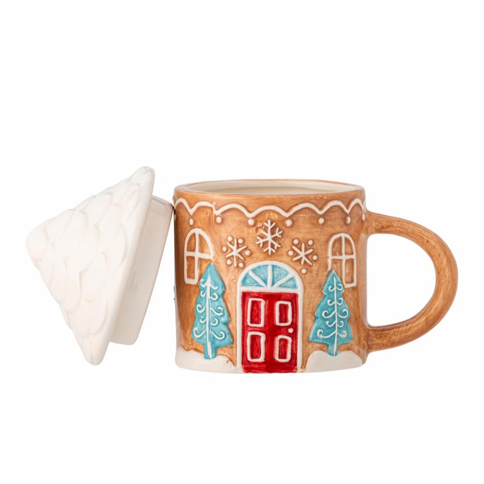 Festive House Stoneware Mug 13cm