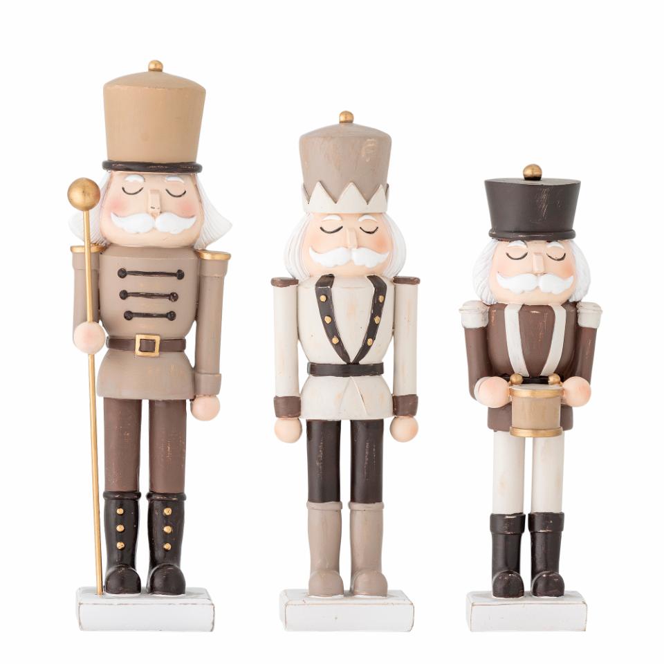 Neutral Nutcrackers - Sold as a Set of Three | Annie Mo's
