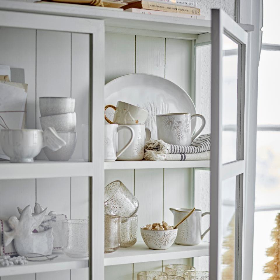 Stoneware Winter Serving Plate 31cm