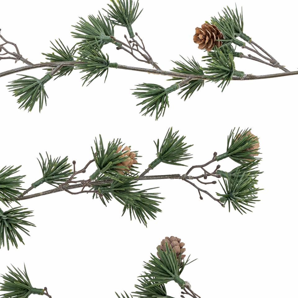 Simple Cedar Garland with Cones 200cm