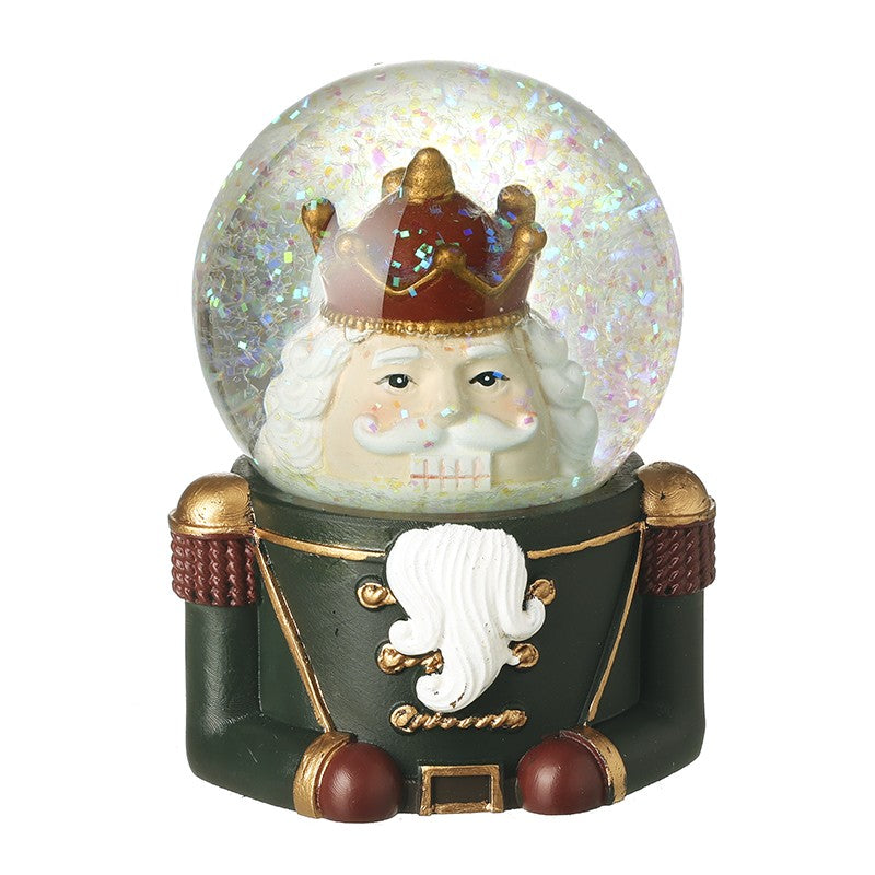 Dark Green Resin Soldier Snow Globe 9cm | Annie Mo's