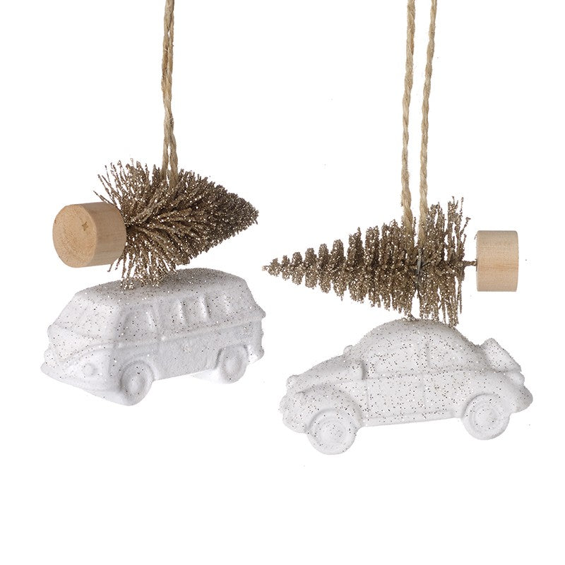 Golden Tree On Car and Van Hanger set of Two Assorted | Annie Mo's