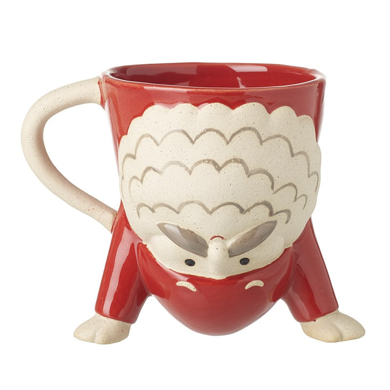 Handstand Santa Mug 16cm | Annie Mo's