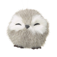 Grey Sleepy Owl 7cm | Annie Mo's