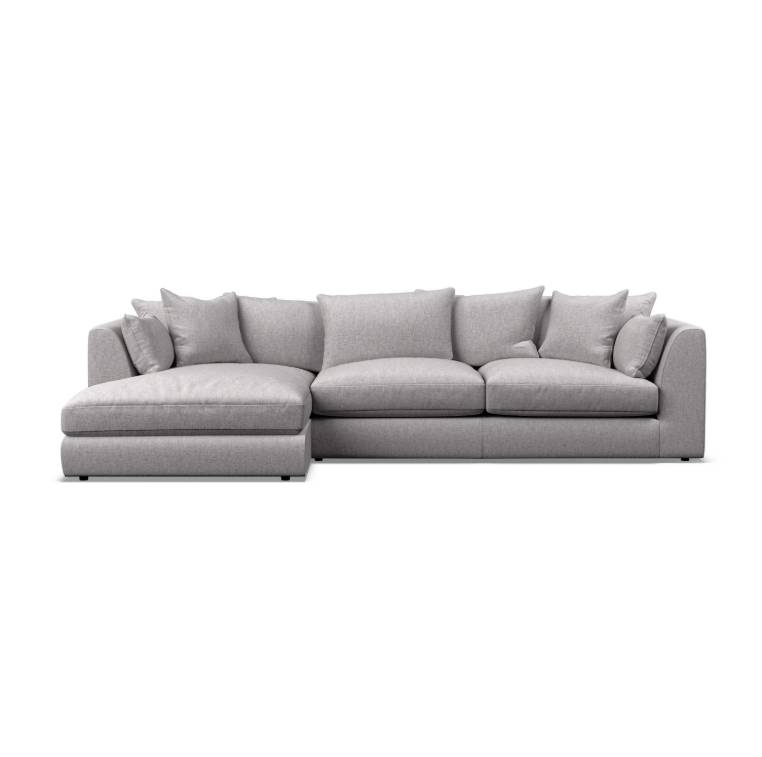 George LHF Large Chaise Sofa 309cm - Encore Foam