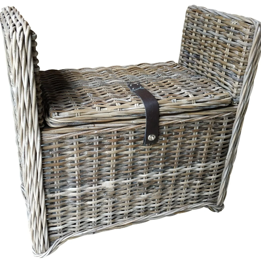 Rectangle Bench with Trunk Storage 65cm | Annie Mo's