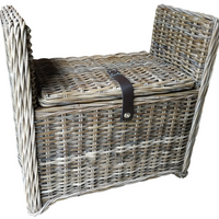 Rectangle Bench with Trunk Storage 65cm | Annie Mo's