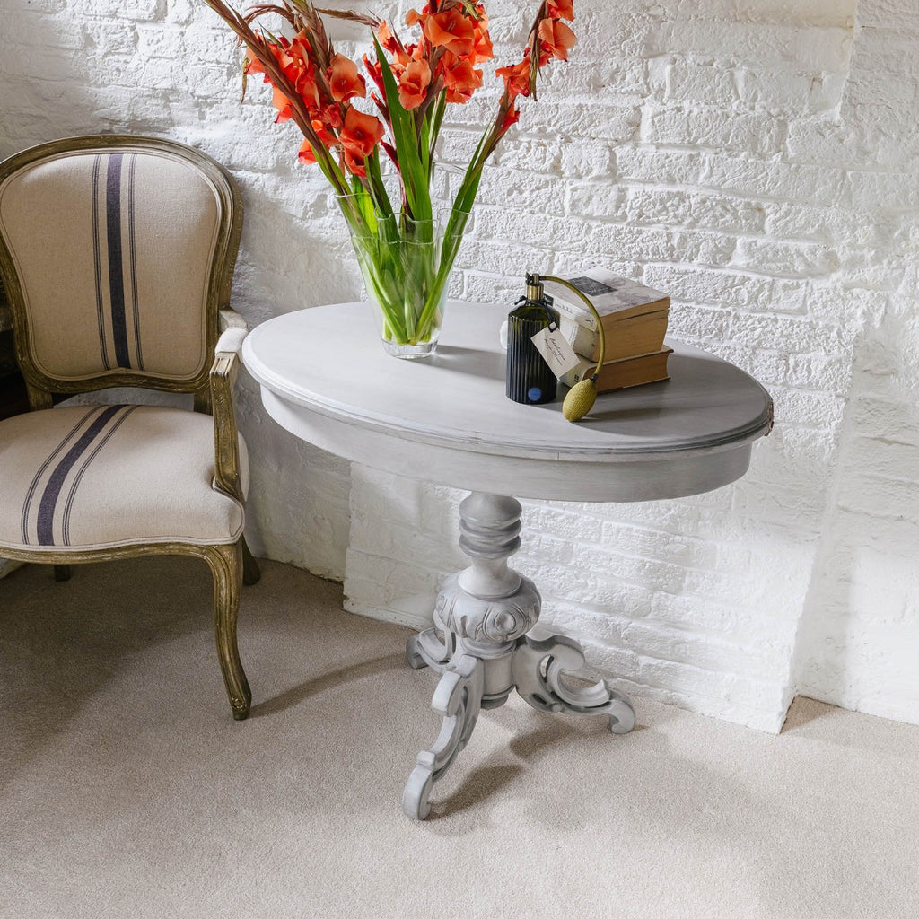 Loumarin Oval Side Table