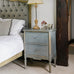Malachi Provincial Two Drawer Bedside Table