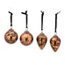 Jalshara Baubles - Antique Copper (Set of 4) 9cm