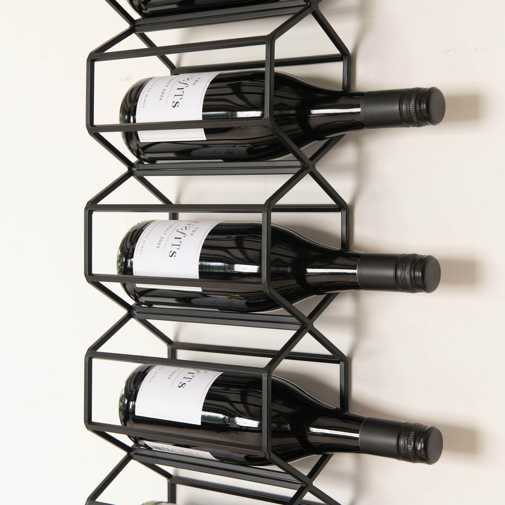Portland 5 Bottle Wall Wine Rack 65cm