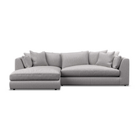 George LHF Small Chaise Sofa 279cm