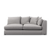 George One Arm RHF Large Sofa 198cm - Encore Foam