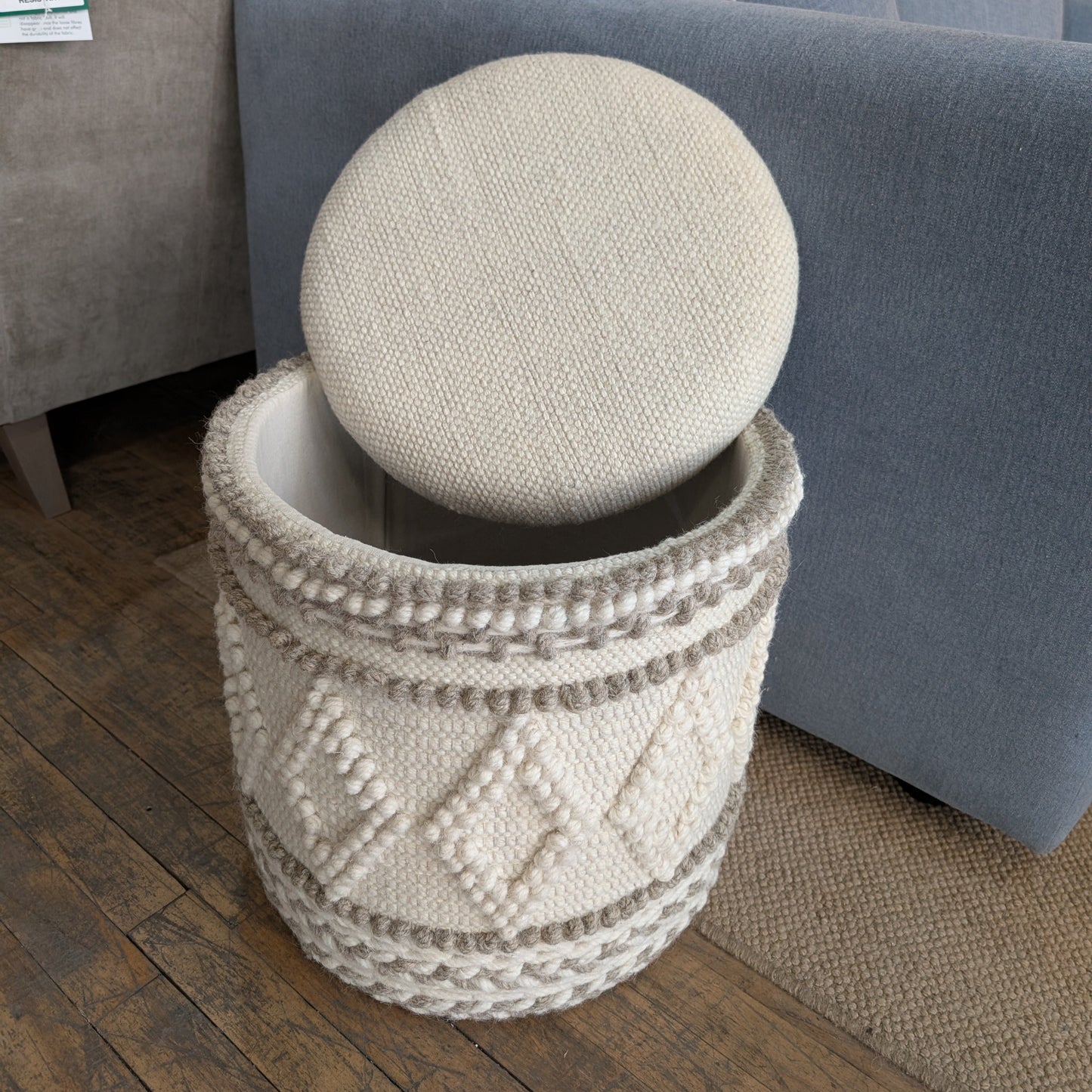 Bohemian Occasional Storage Stool 45cm