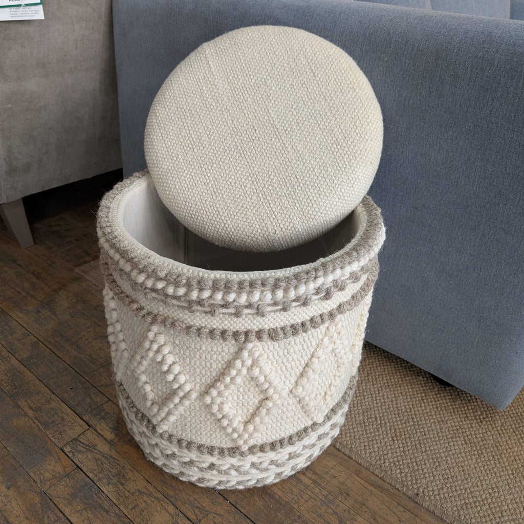 Bohemian Occasional Storage Stool 45cm