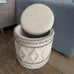 Bohemian Occasional Storage Stool 45cm