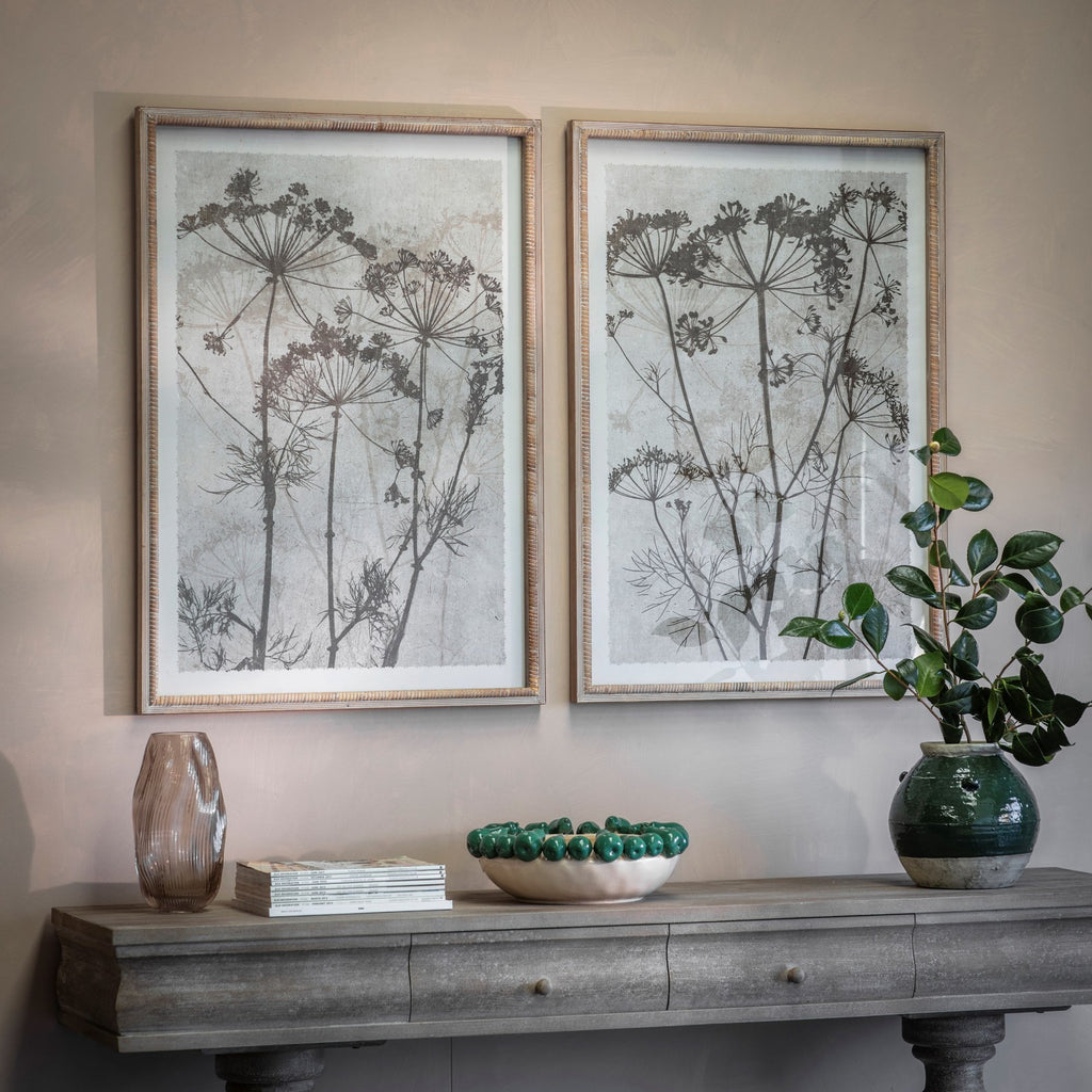Set of 2 Dill Framed Prints 100cm | Annie Mo's