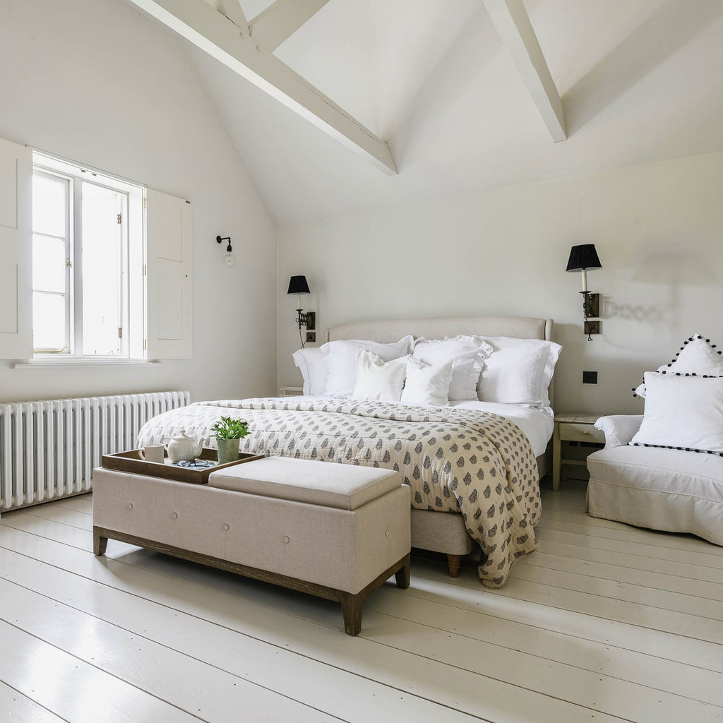 Colleville Storage Ottoman with Tray - Colour Choice