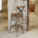Larchmont Cross Back Bar Stool