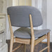 St.James Soft Grey and Oak Dining Chair