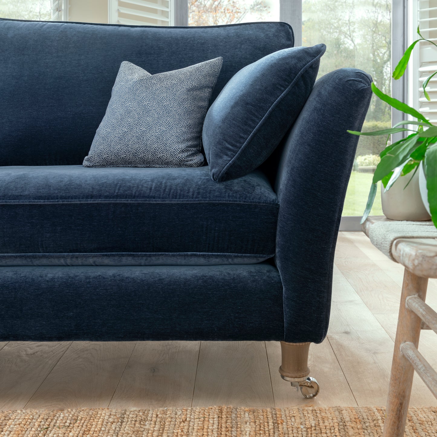 Gaston Blue Sofa | Annie Mo#s
