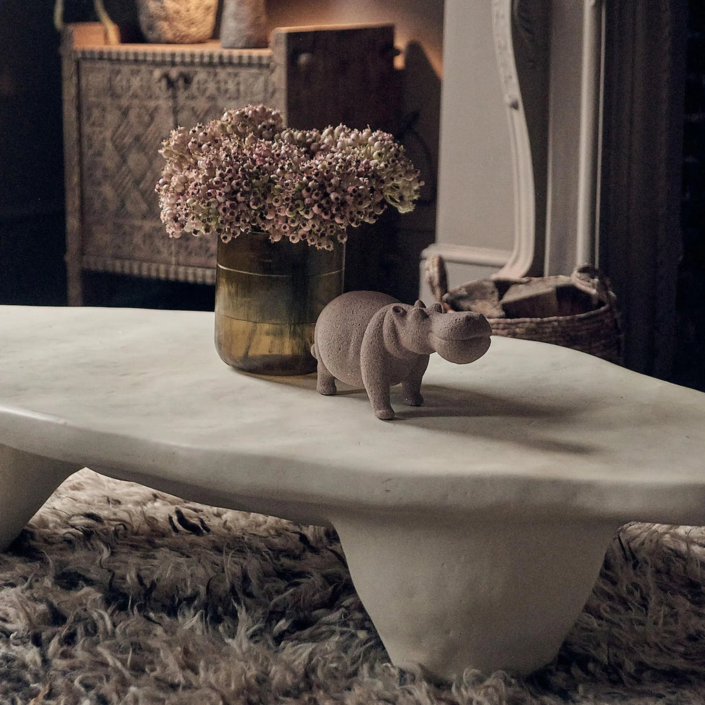 Hippo Sculpture 29cm