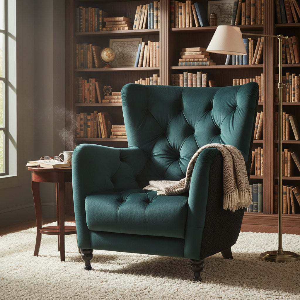 Hansel Armchair | Plain Fabrics | Annie Mo's