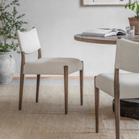 Woodside Linen Dining Chair | Annie Mo's