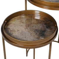 Set of Two Map Tray Tables 59cm | Annie Mo's