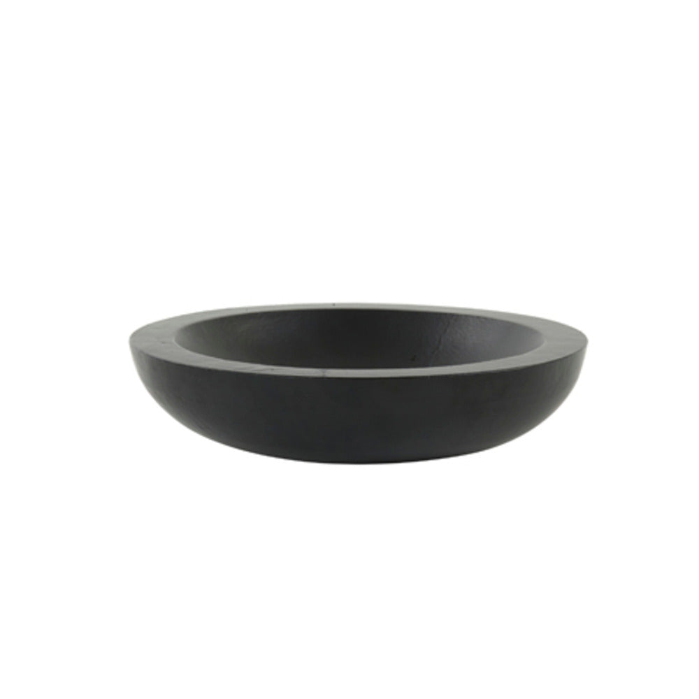 PATRICK Raw Matt Black Bowl 30cm | Annie Mo's