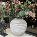 Round Stone Vase 34cm