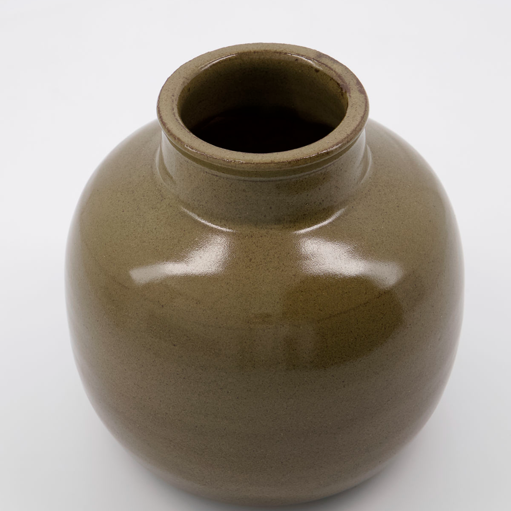 Aju Green Vase 17cm