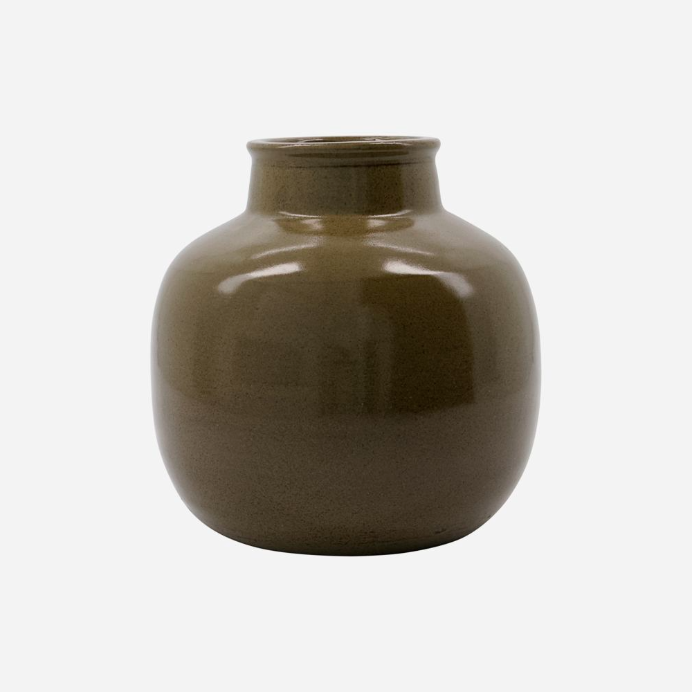 Aju Green Vase 17cm