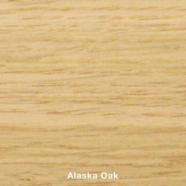 Toronto Walnut Table with Glass Legs - Alpine Oak | Annie Mo's